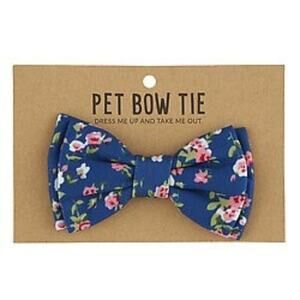 ❤️NWT❤️Pet Bow Ties - Blue Floral